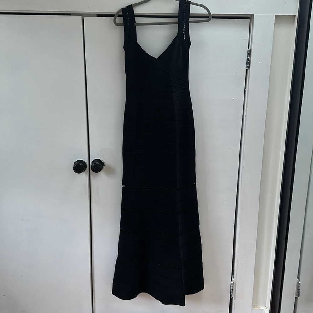 Vintage Black Tie Evening Gown